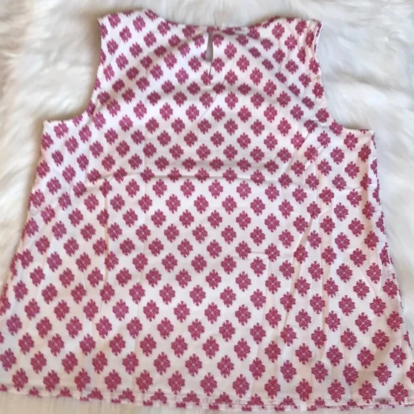 Talbots Sleeveless Top 12P - Picture 5 of 5